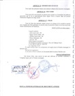 Statuts enregistrés